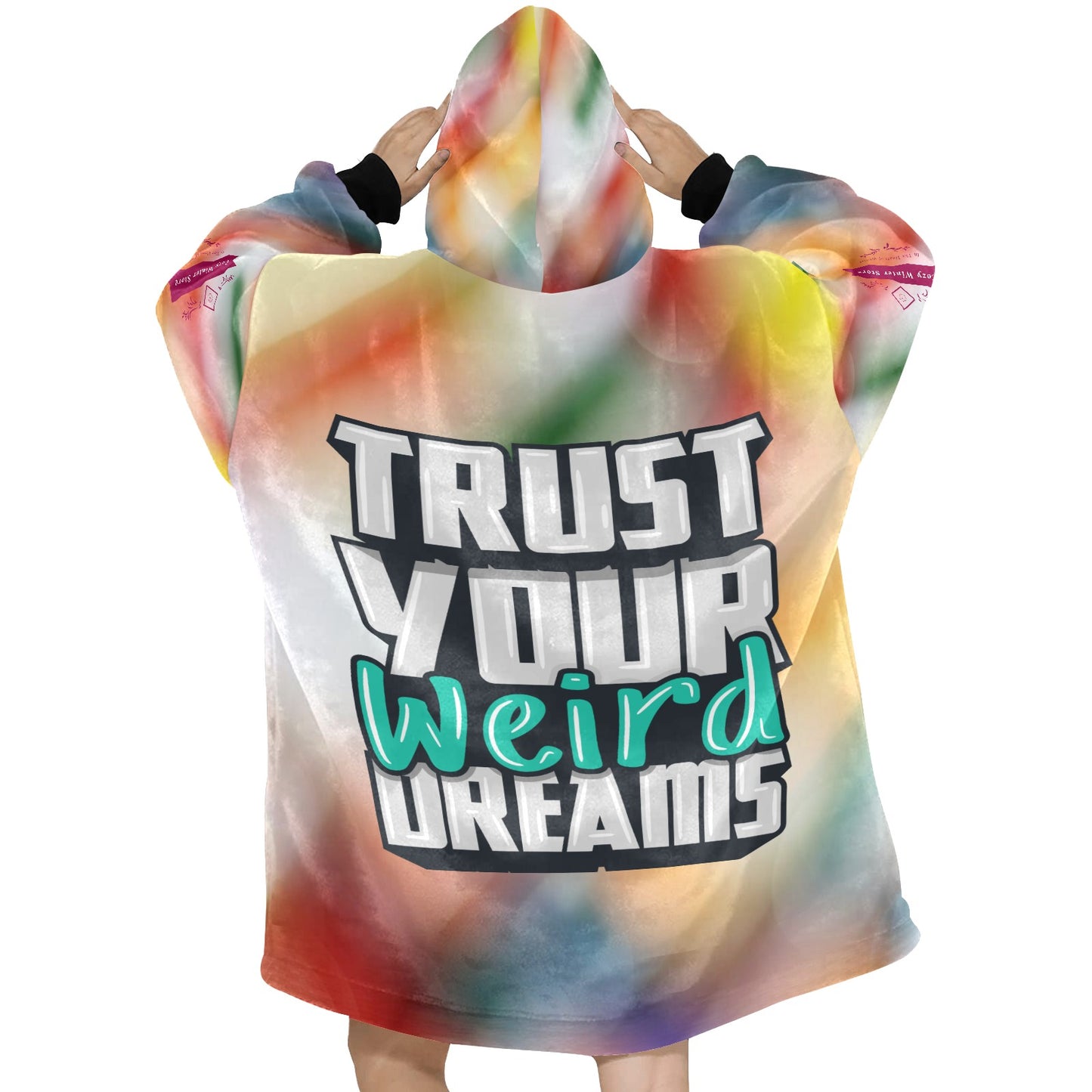 CWS Cozy Vibe "Dreamer" Blanket Hoodie for Women by Cozy Winter Store