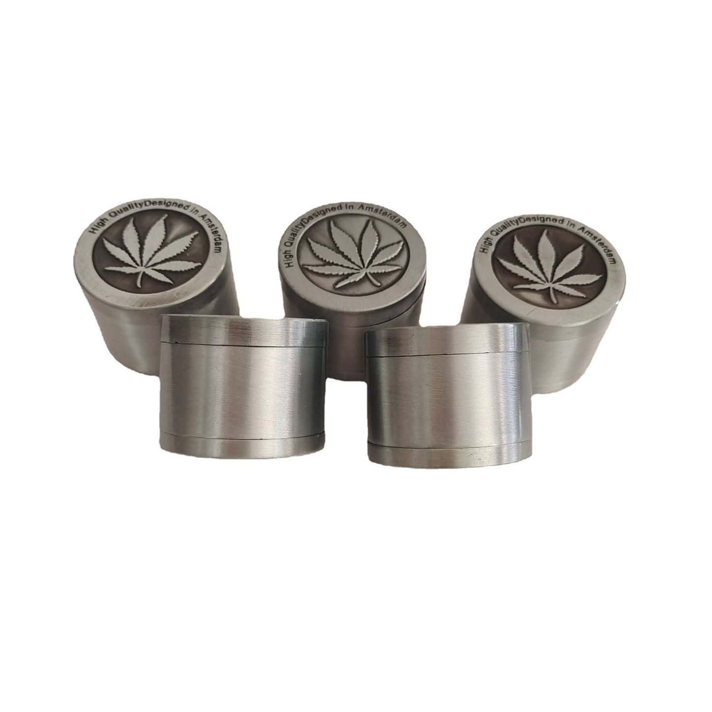 Zinc Alloy Maple Leaf 40mm Smoke Grinder