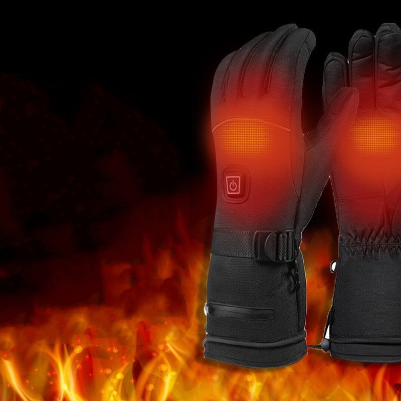 Thickened Warm Electric Heating Gloves