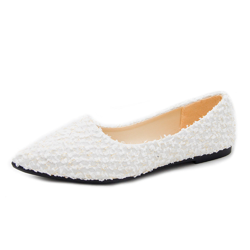 Flat Shoes Women's Single Shoes Shallow Mouth