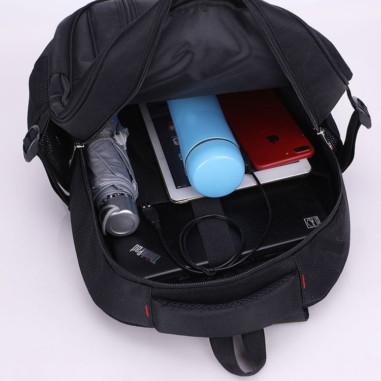 Men's Backpack Rucksack Laptop Bag Nylon Shoulder Bag Satchel Outdoor Travel