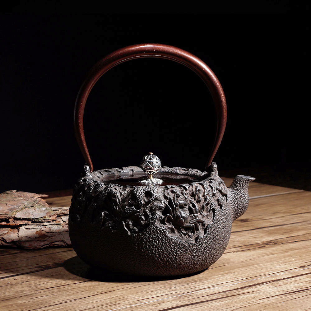 Household Fashion Pig Iron Pot Tea Set