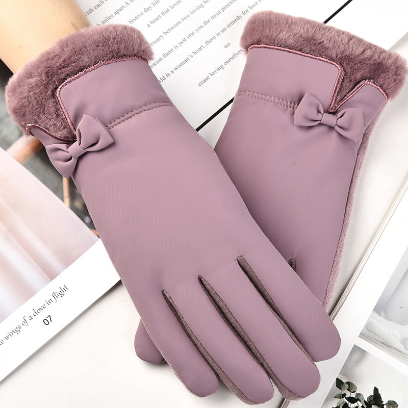 Frauen Thermo-Handschuhe Neue Mode Vielseitig Touchscreen