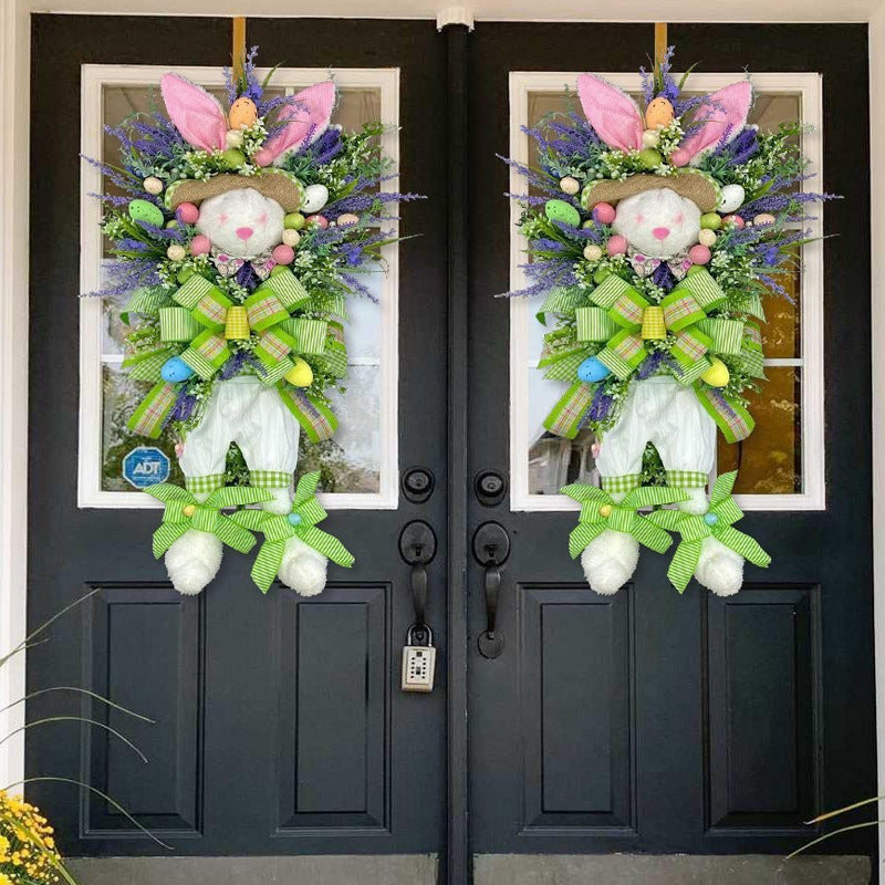 Easter Wreath Door Hanging Decorations