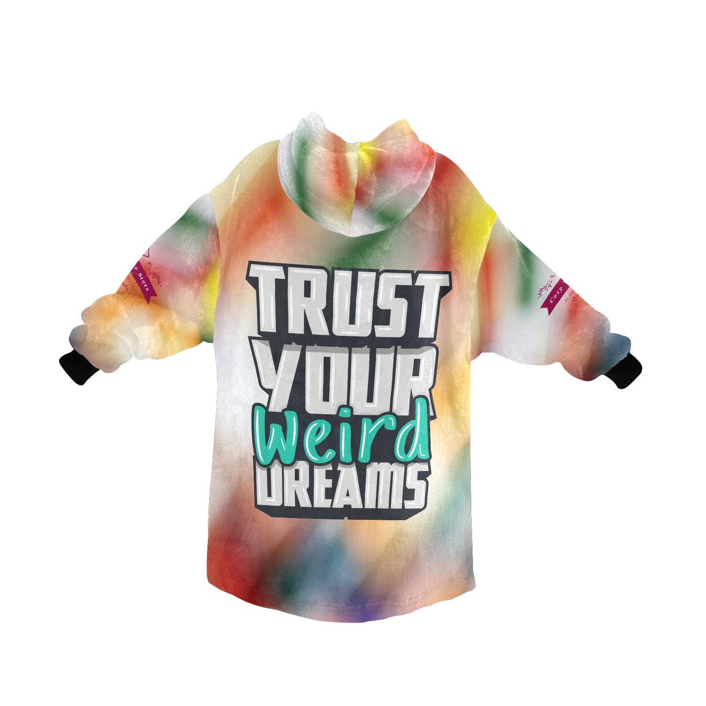 CWS Cozy Vibe "Dreamer" Blanket Hoodie for Women by Cozy Winter Store