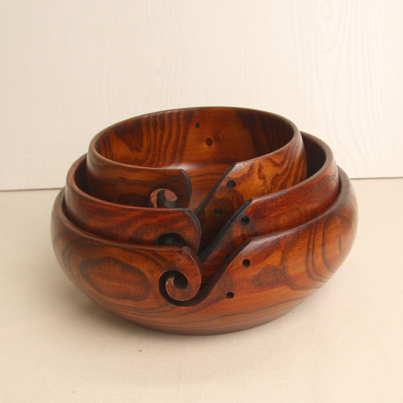 Wooden Wool Bowl Sour Jujube Creative Storage Fruit Plate