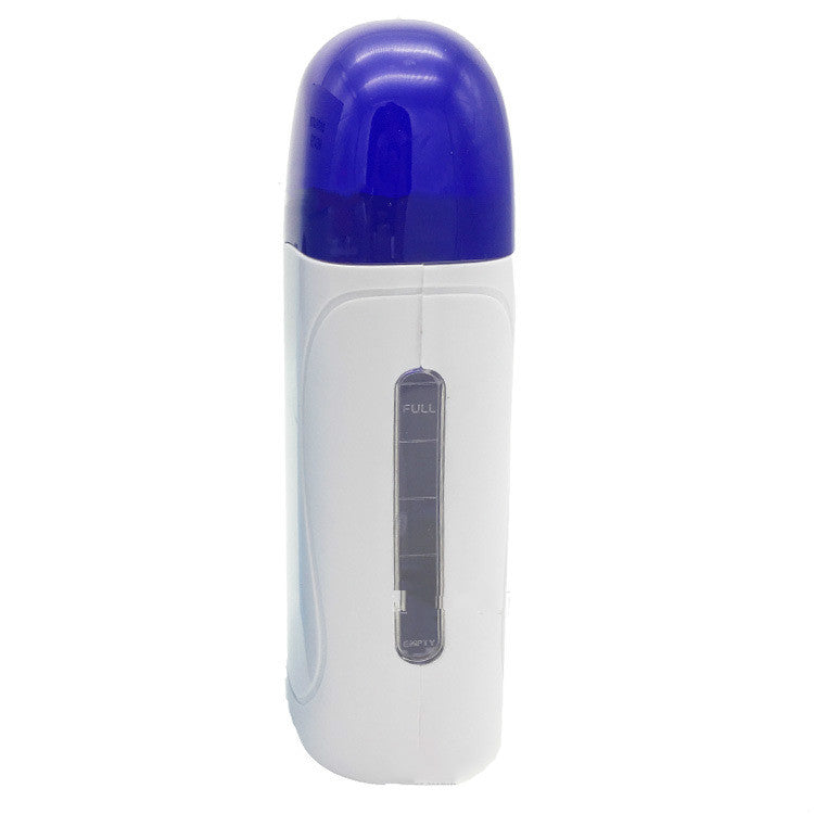 ProWax: Portable handheld hair removal machine with roll-on wax heater for professional use.