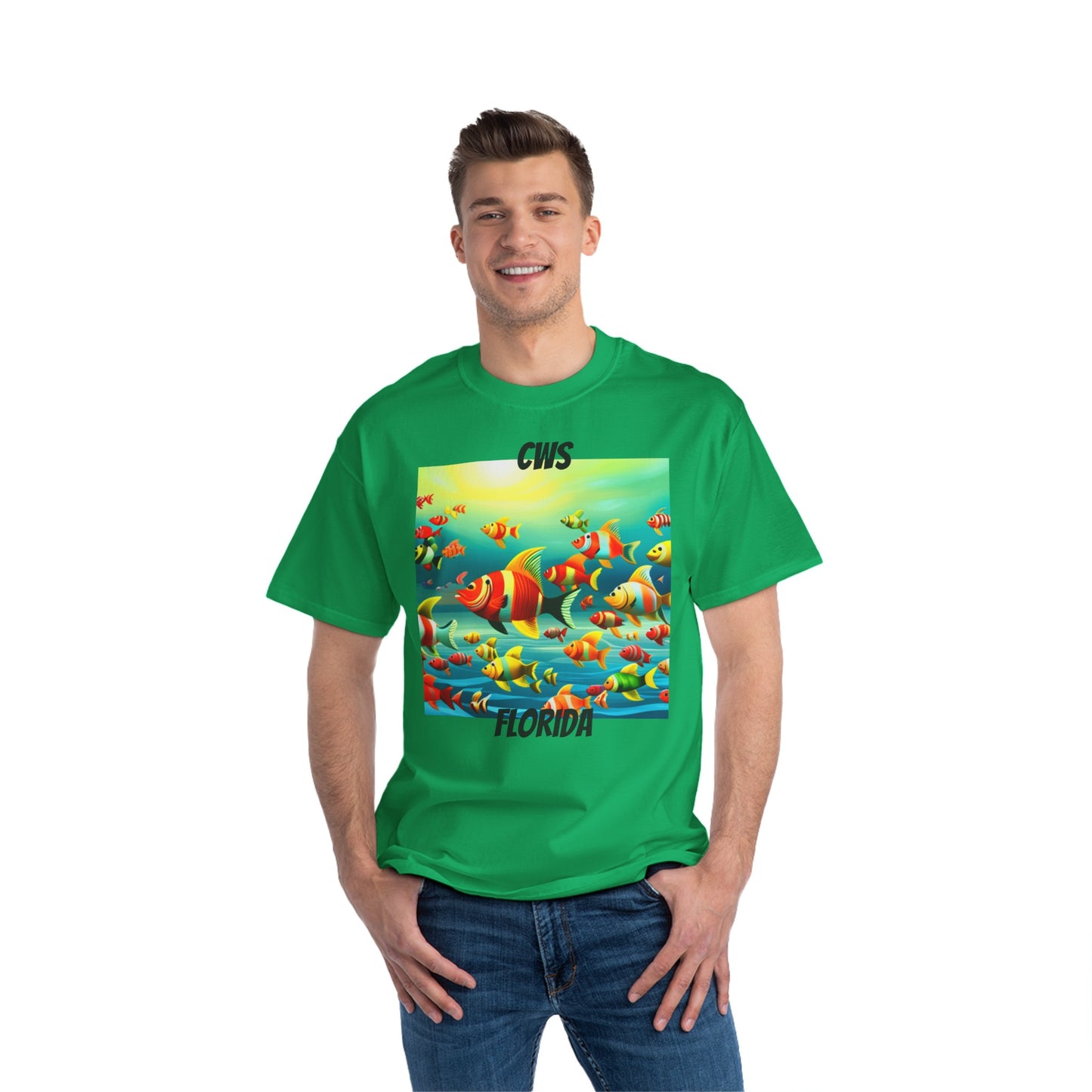 CWS Florida Beefy-T®  Short-Sleeve T-Shirt By Cozy Winter Store (ships within USA only)