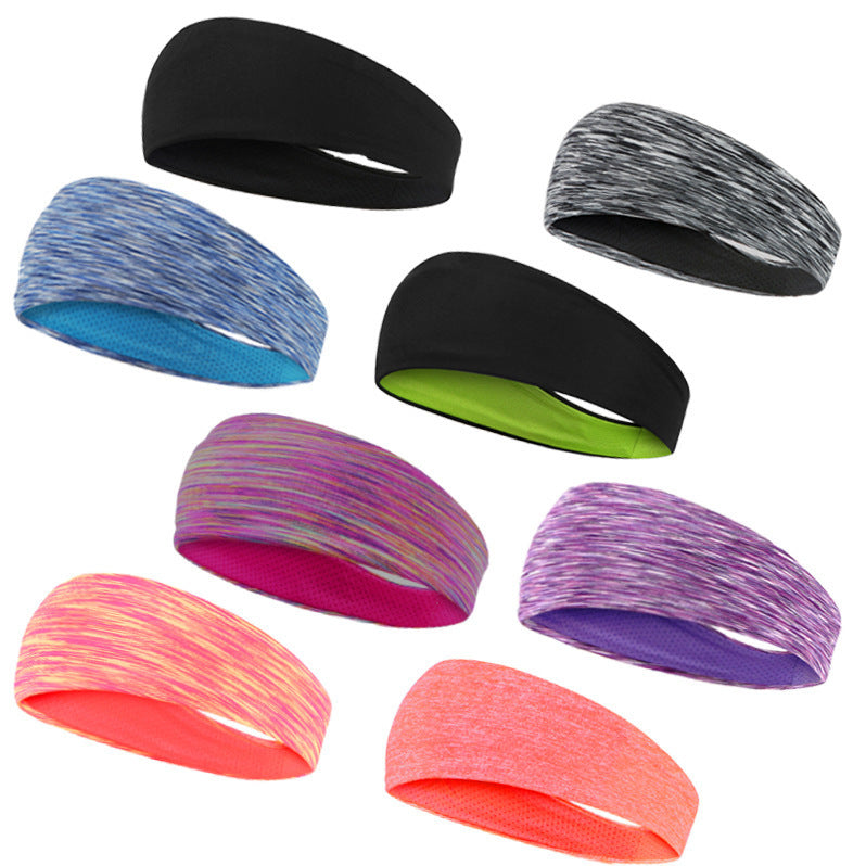 Double-layer Stitching Sweat-absorbing Breathable Yoga Sports Hairband