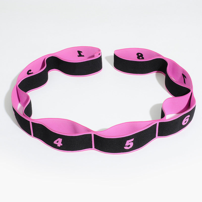 Latin Dance Stretch Band With Extended Nine-segment Multifunctional Dance Elastic Band