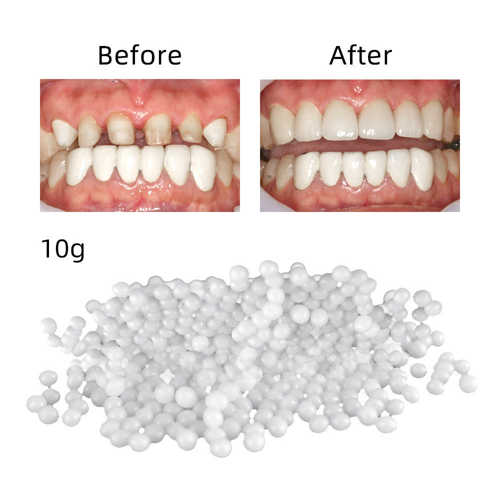 Bagged Household Teeth Repair Solid Hot-soluble Teether Temporary Repair Missing Teeth Gap