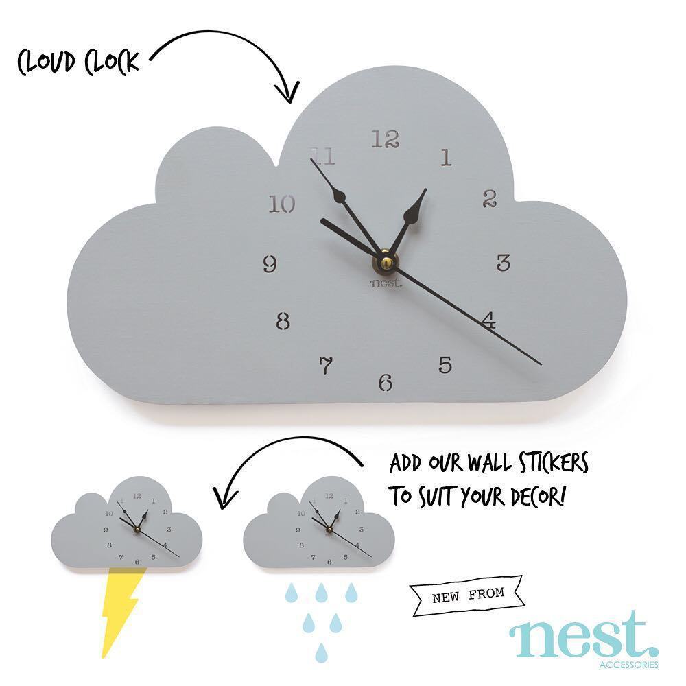 Creative Nursery Wall Clock