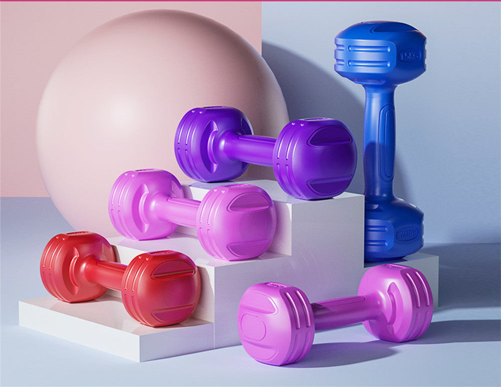 A Pair Of Home Fitness Equipment Women Dumbbells