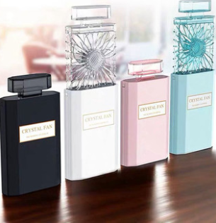 Essence Elysium: Perfume Fan - Portable and Refreshing.