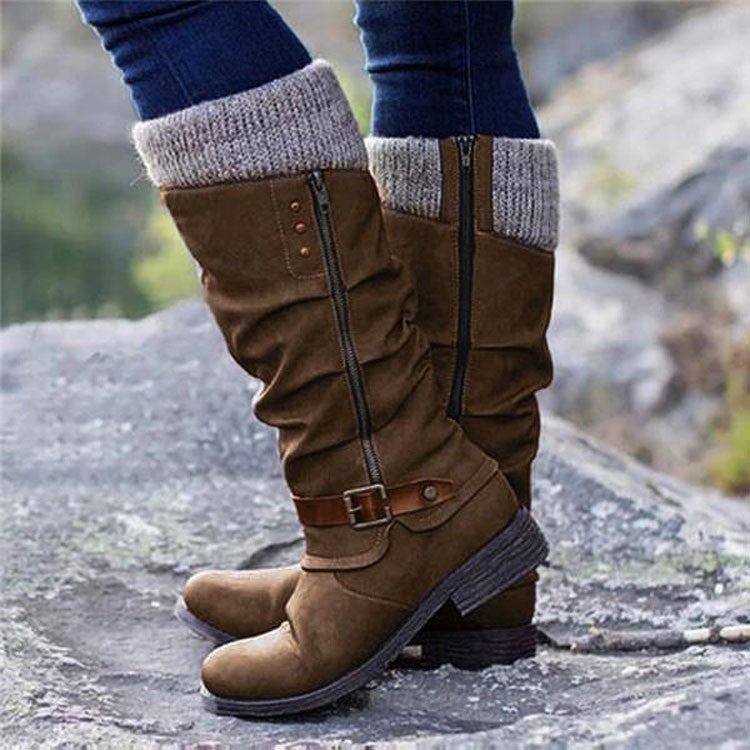 SideZip-Stiefel für Damen von DocStride – Erleben Sie Komfort und Stil mit unseren Stiefeln mit seitlichem Reißverschluss für Damen, die für einfaches Tragen ohne Kompromisse in Sachen Mode konzipiert sind.