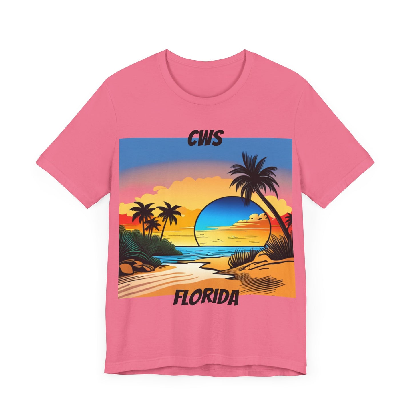 CWS Florida Unisex Jersey Short Sleeve Tee By Cozy Winter Store (ships within USA only)