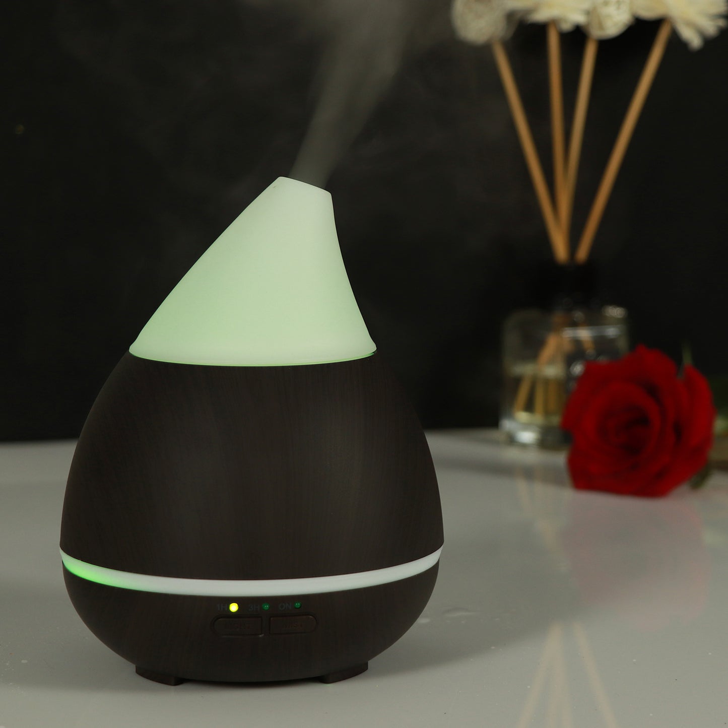 New Ultrasonic Aroma Diffuser 150ml Colorful Cold Mist Desktop Atomizing Humidifier