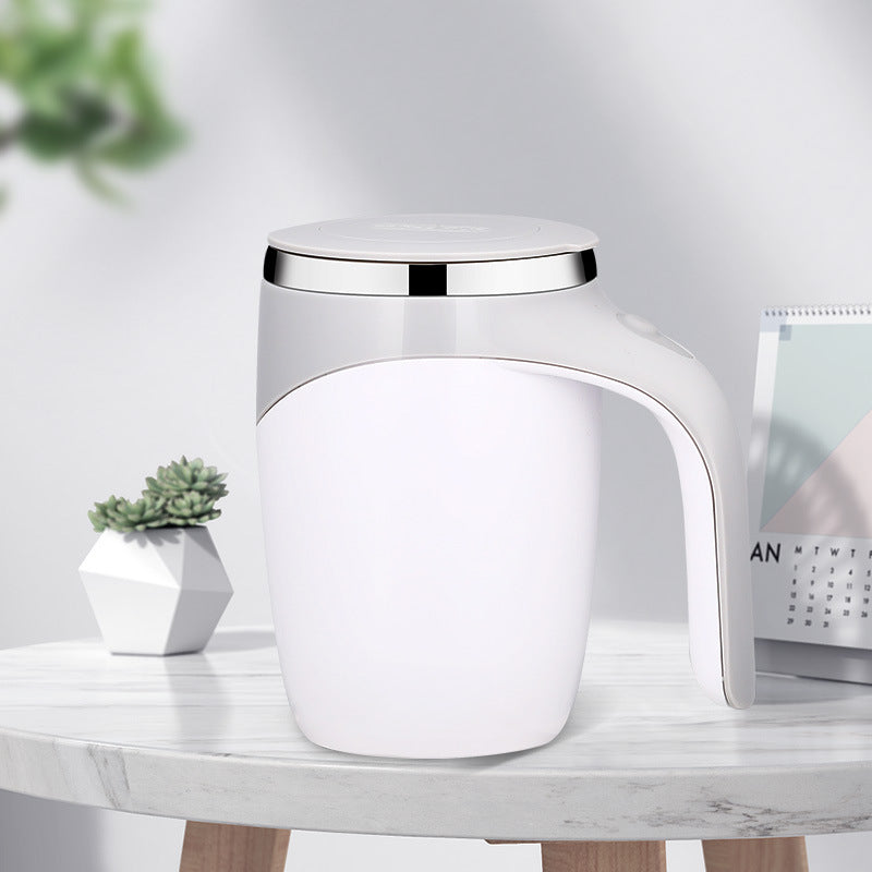 Wiederaufladbares Modell Automatischer Rührbecher Kaffeetasse Hochwertiger elektrischer Rührbecher Lazy Milkshake Rotierender magnetischer Wasserbecher