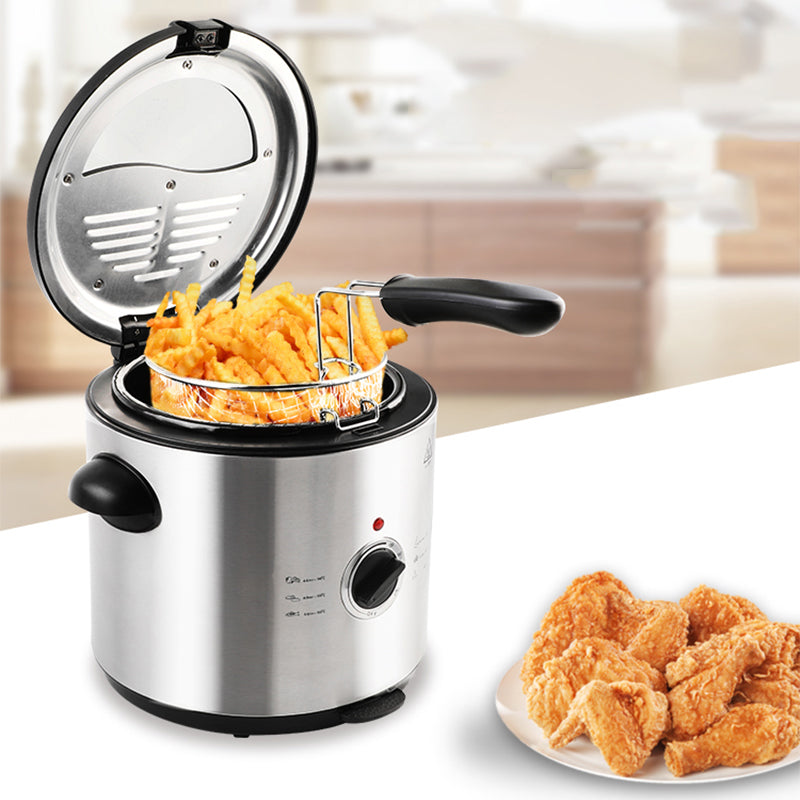 Fashion Personality Mini Round Fryer For Household Use