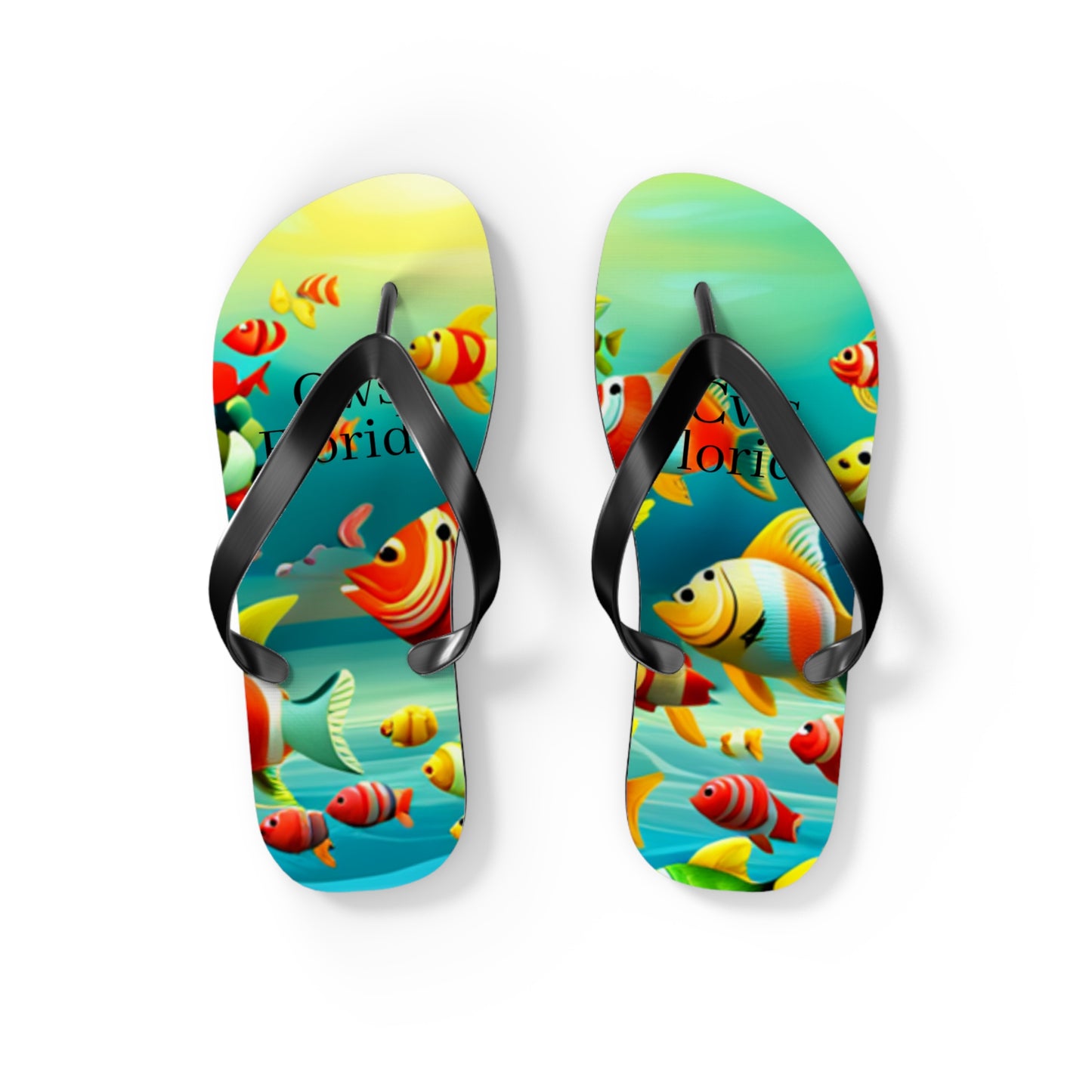 CWS Florida Flip Flops By Cozy Winter Store (ships within USA only)