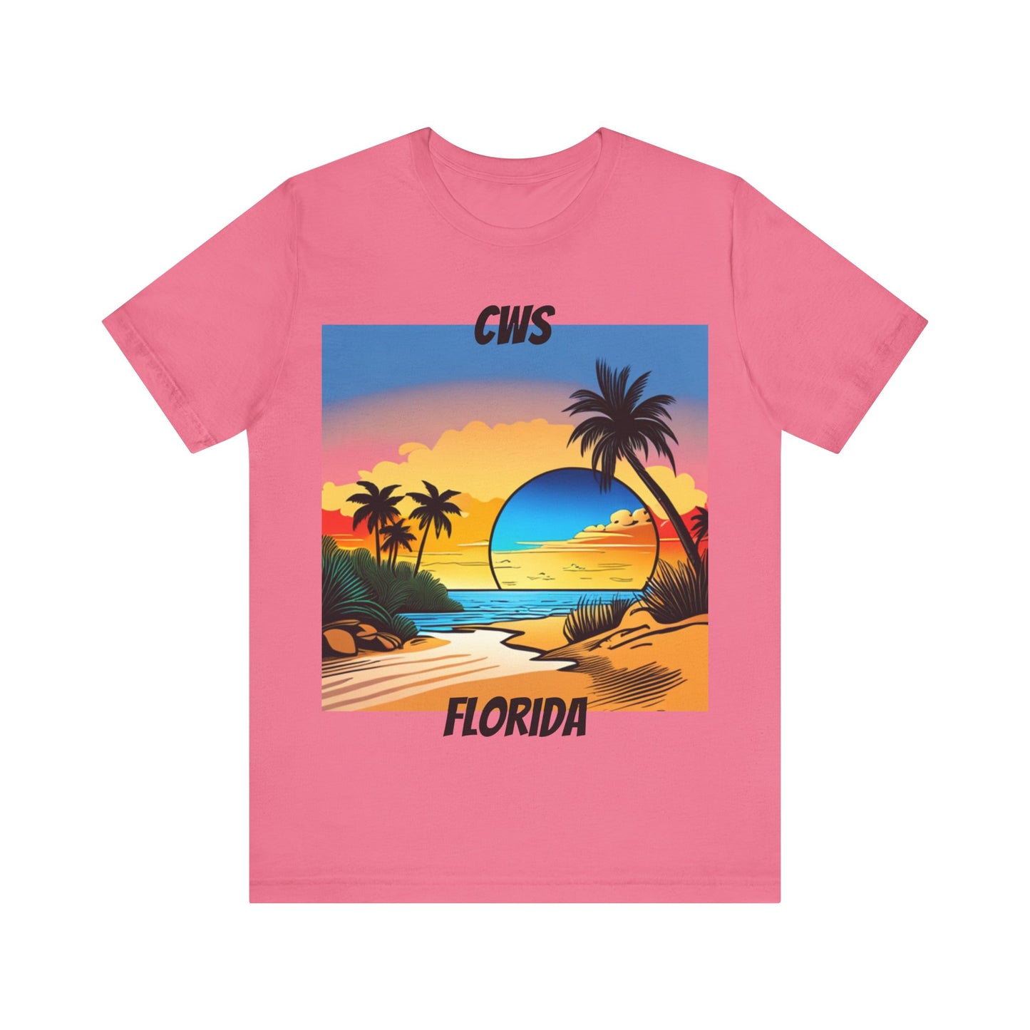 CWS Florida Unisex Jersey Short Sleeve Tee By Cozy Winter Store (ships within USA only)