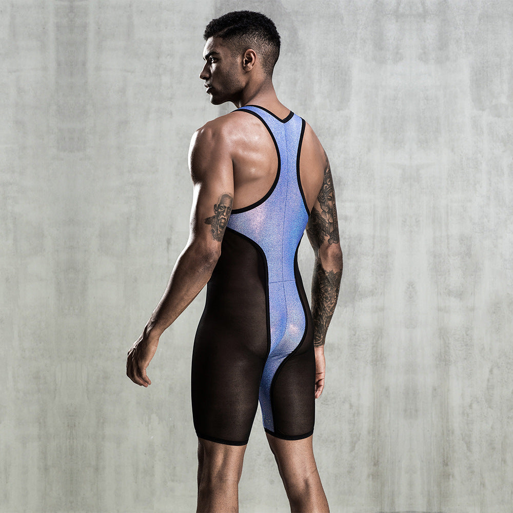 Men's one-piece swimsuit