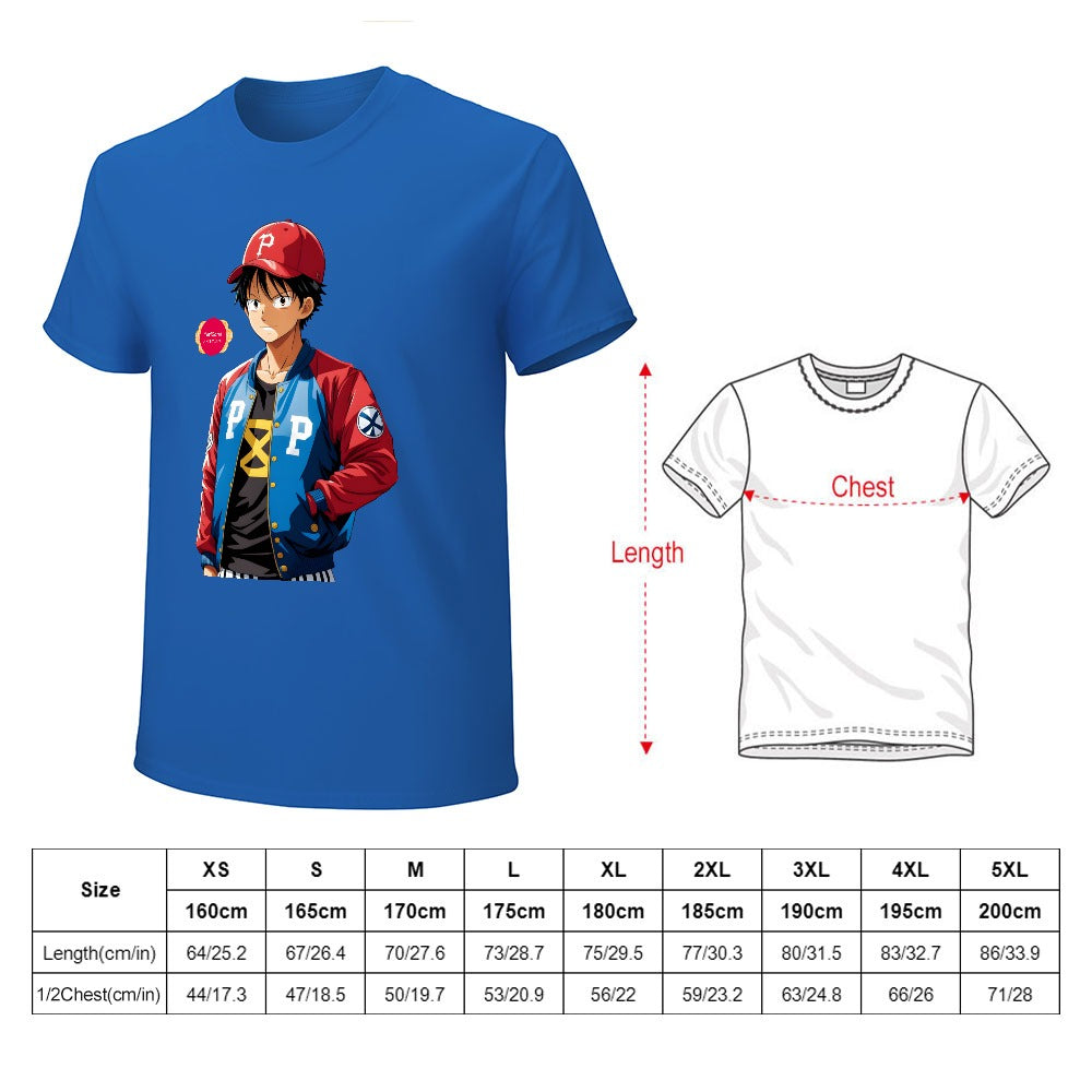 CWS ToriGami Streetwaear Japan コージーウィンターストアより Pure cotton Men's T-shirt Anime Guy