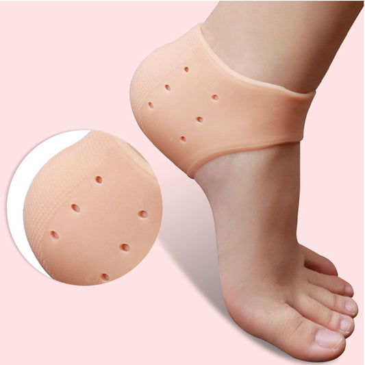 Silicone heel protector