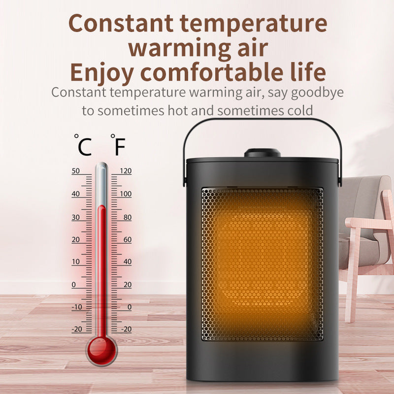 VertiBreeze: Compact mini fan heater, perfect for vertical home heating.