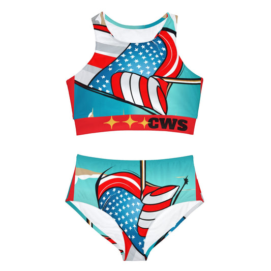 CWS Florida Sporty Bikini Set By Cozy Winter Store (ships within USA only)