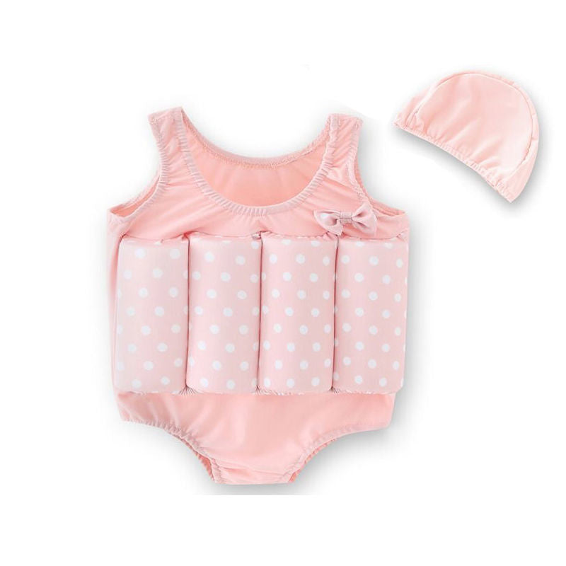 Children's Buoyancy Swimsuit Baby's Bathing Suit One-piece Girl