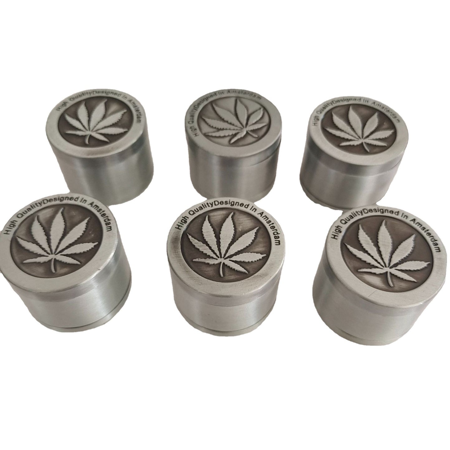 Zinc Alloy Maple Leaf 40mm Smoke Grinder