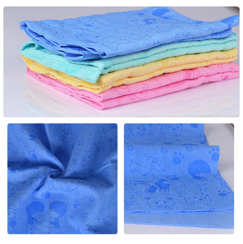 Absorbent towel  deerskin pet dog towel