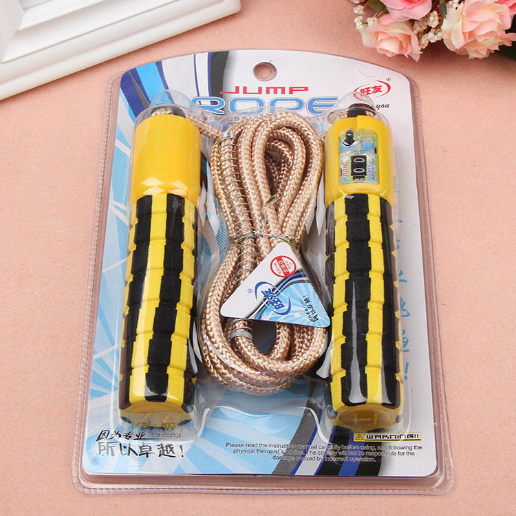 Sponge Counting Rope Skipping fitness outdoor sports goods