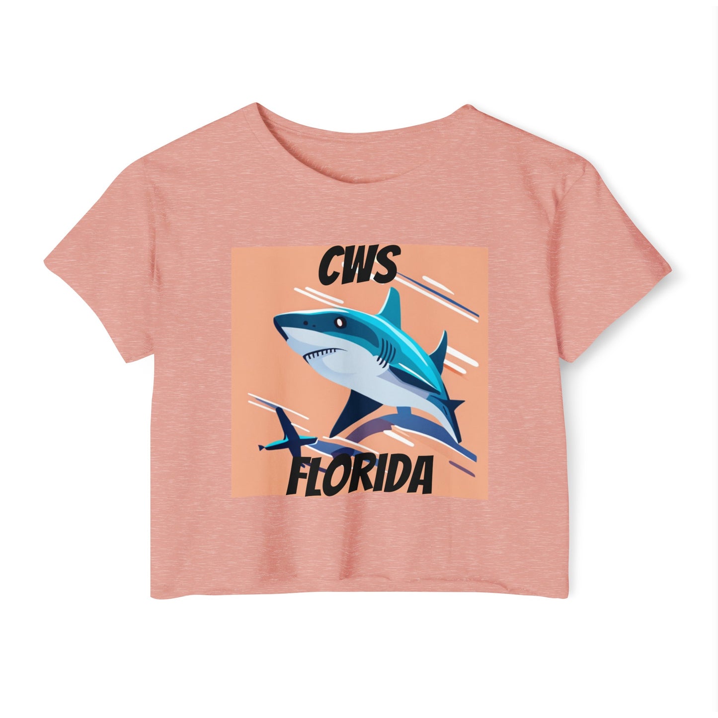 CWS Florida Women's Festival Crop Top By Cozy Winter Store (ships within USA only)