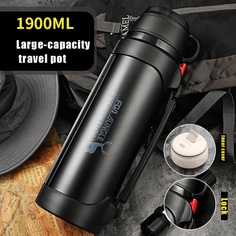 Car Portable Large Insulated Water Bottle