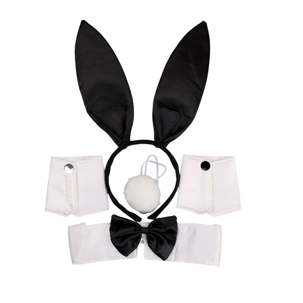 Rabbit Headband Suit Plush Three-piece Set