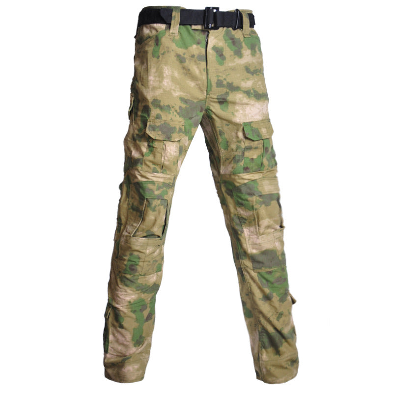 Camouflage Tactics Pants Scratch-resistant Wear-resistant Frog Combat Trousers