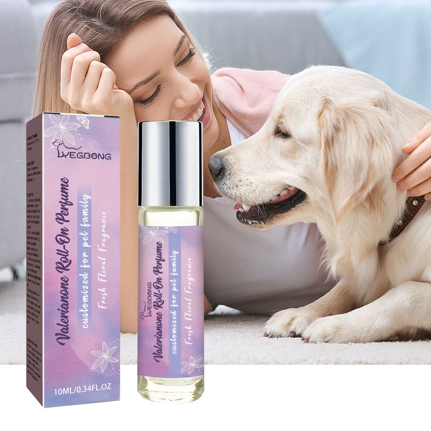 Lindern Sie Ihre Stimmung und lindern Sie Ängste mit dem Pet Ball Perfume von Essence Elysium.