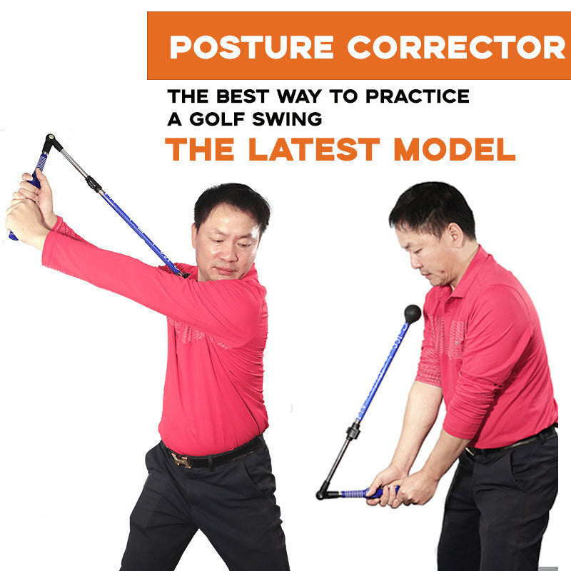 Golf Swing Training Aid Stick Posture Corrector Practice Swing Trainer Aid Improve Hinge Forearm Rotation Shoulder Turn Light