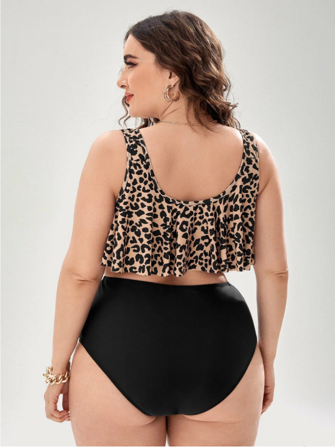 Bikini Leopard Print Swimsuit For Women