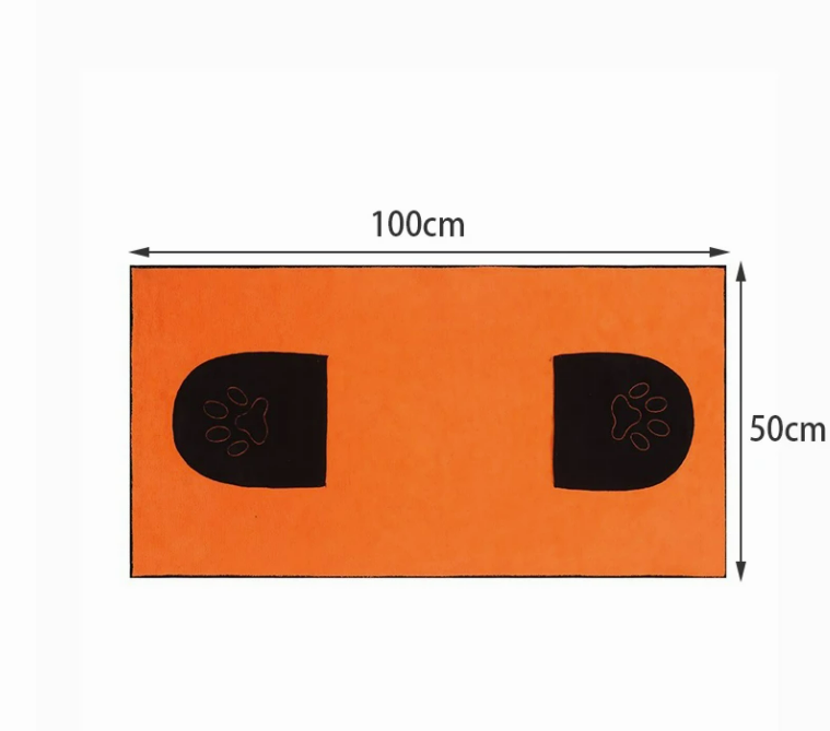 Saugfähiges Handtuch für Haustiere
