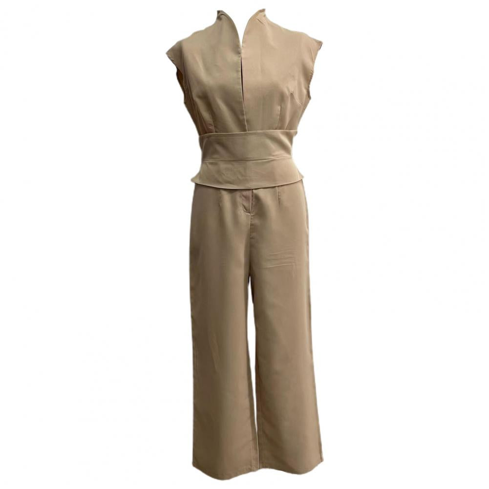 Fashion Women's New Solid Wide Leg Pants