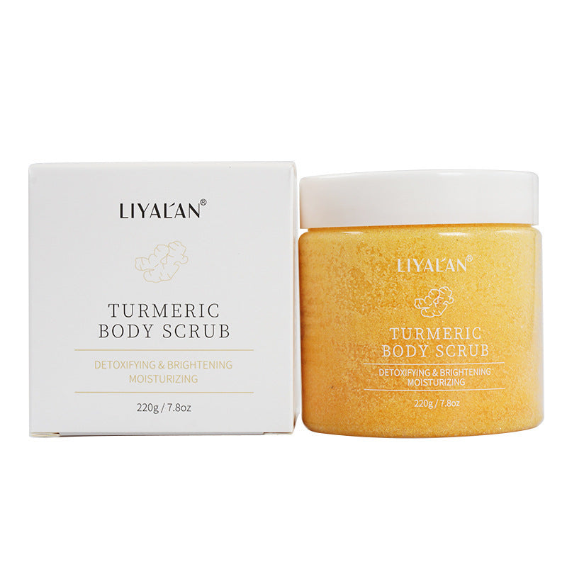 Turmeric Facial Scrub 220g Softening Cutin Reduces Dull And Tender Skin Body Care Facial Scrub