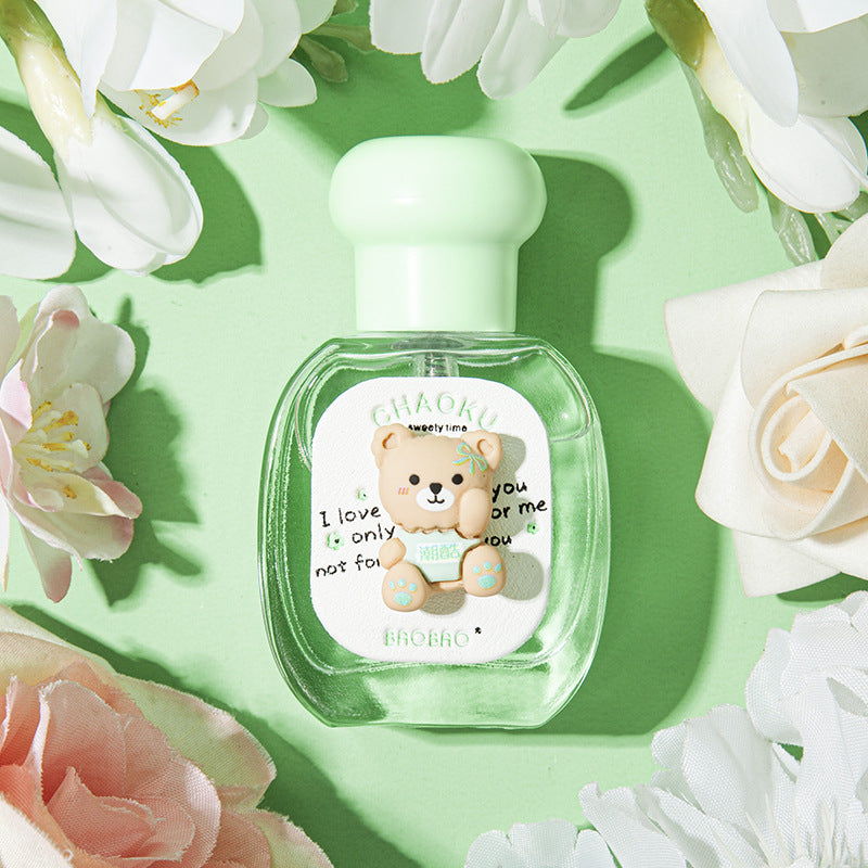 Enjoy Lasting Fragrance with Kawaii Bear Perfume by Essence Elysium.