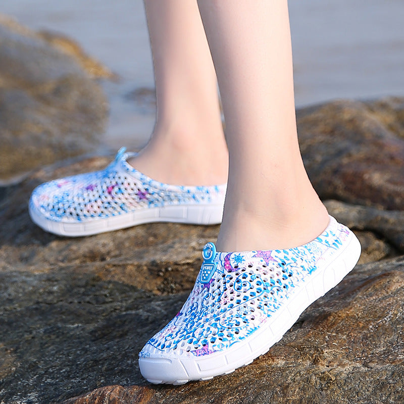 Slippers Women's Summer Hole Shoes Summer New Fashion Beach Shoes