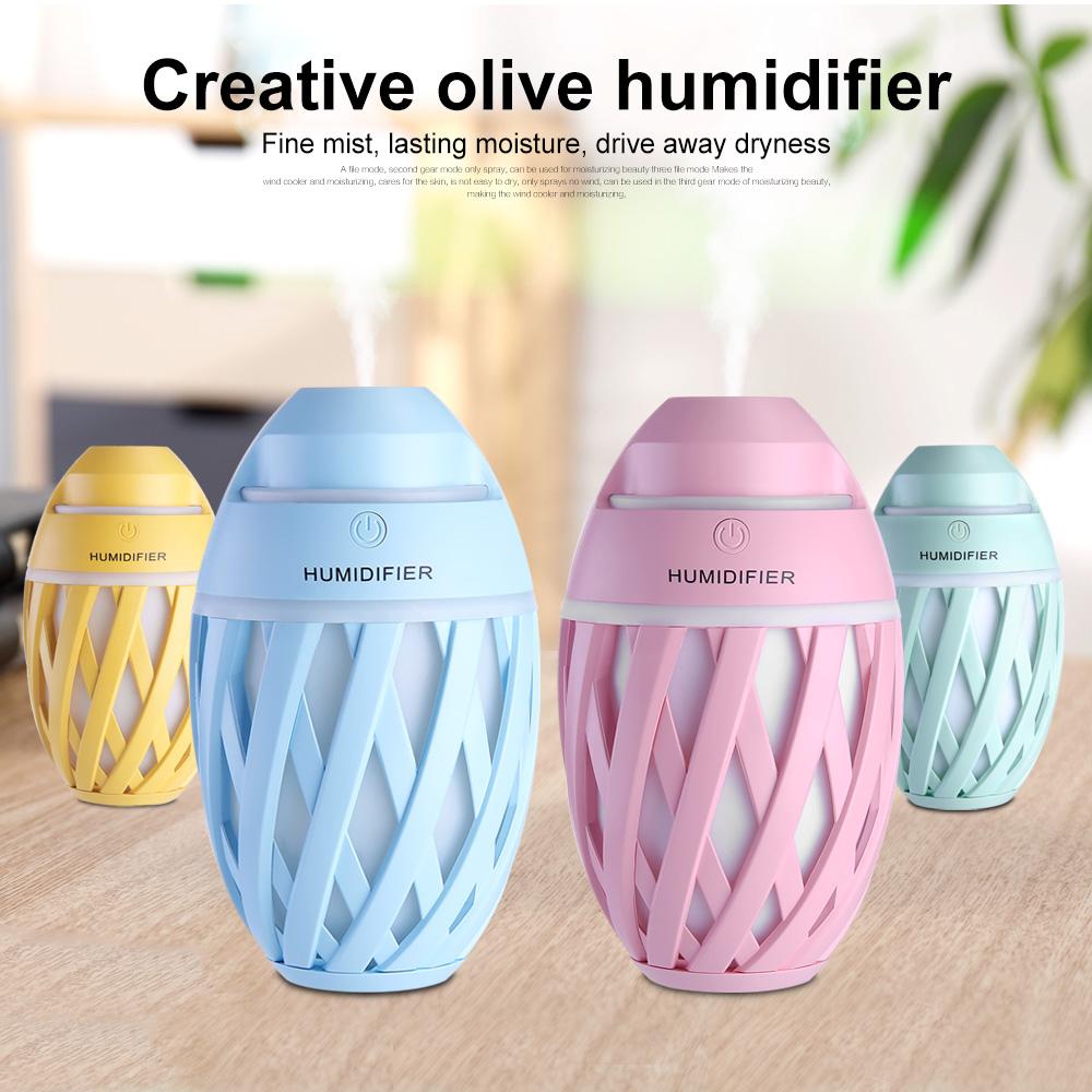 USB Air Humidifier LED Electric Aroma Diffuser