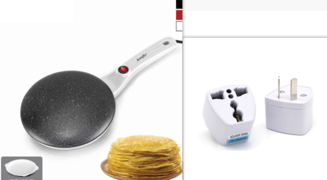 Breakfast Crepes Maker Spherical Non-Stick Bakeware Long Handle