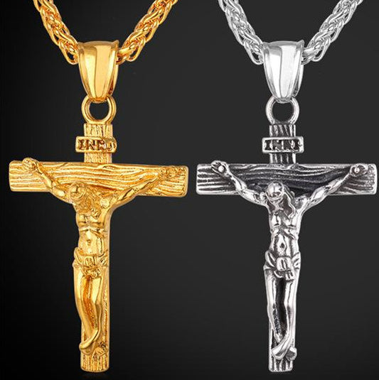 Easter Jesus Cross Necklace