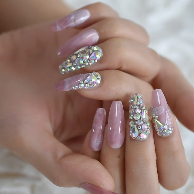 Diamond nail sequins